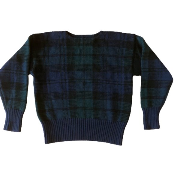 Plaid Wool Sweater | Poshmark